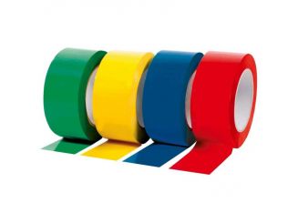 Rubans adhésifs pvc couleur