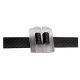 Boucles plastique autobloquantes